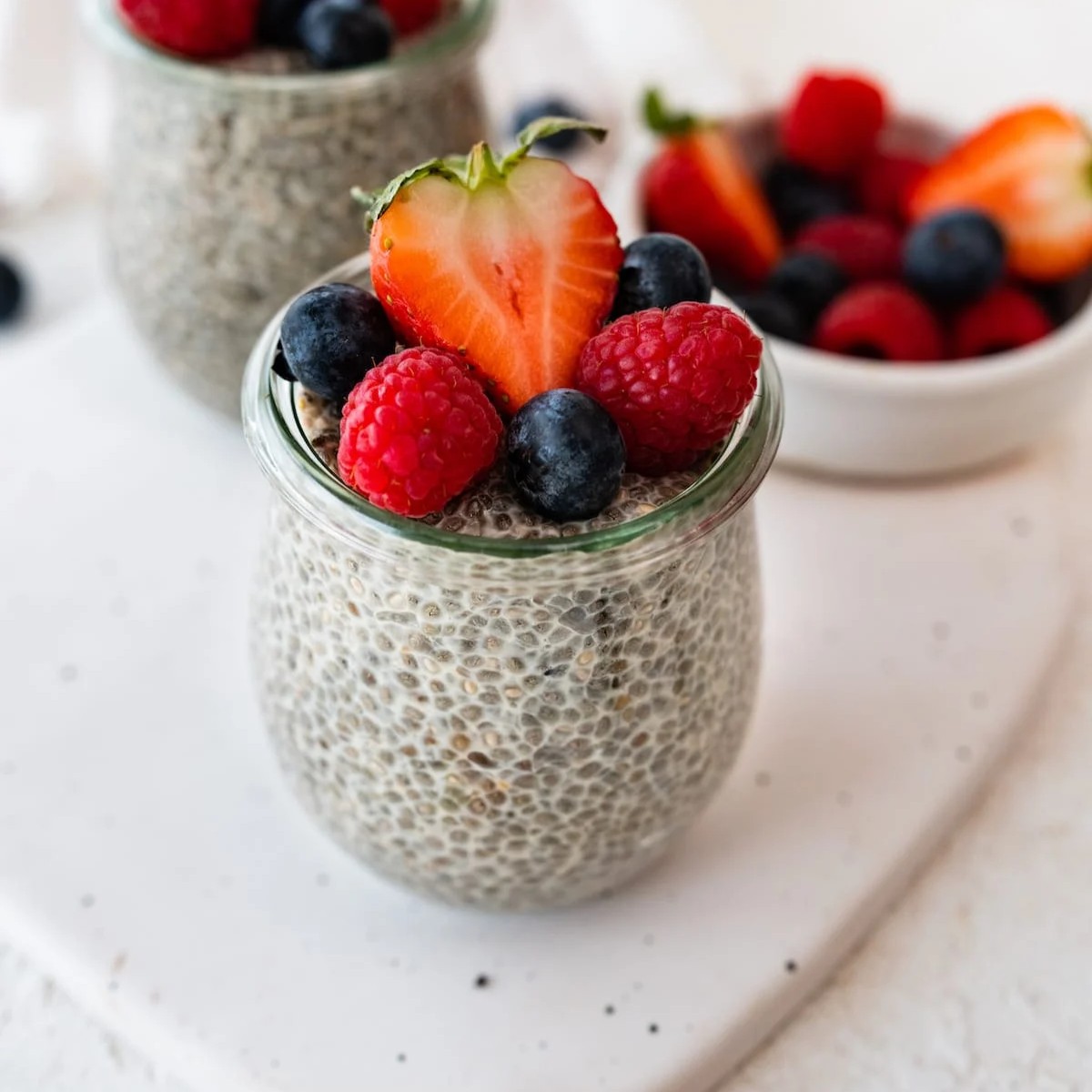 Chia Pudding with Berries