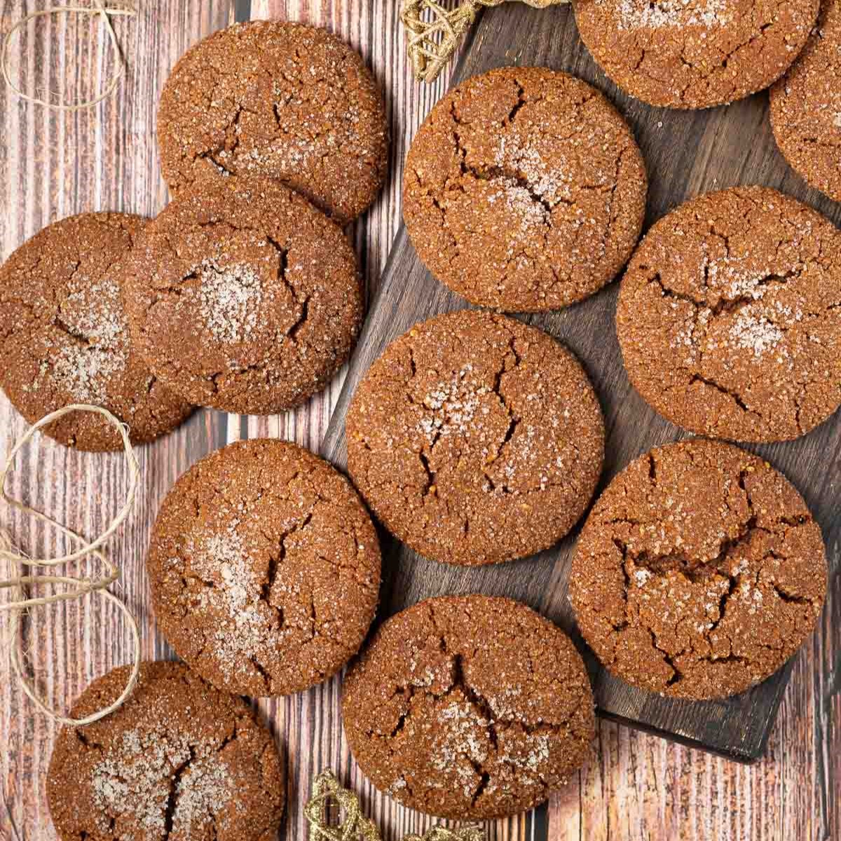 Chewy-Molasses-Cookies