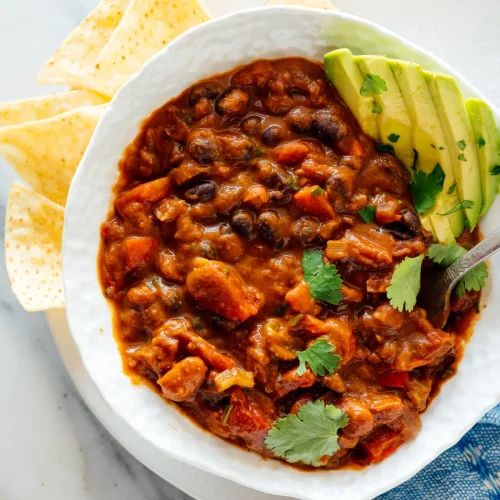 homemade vegan chili recipe