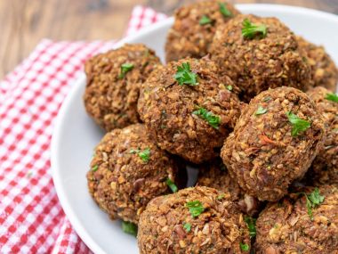 homemade vegan meatballs recipe
