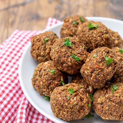 homemade vegan meatballs recipe