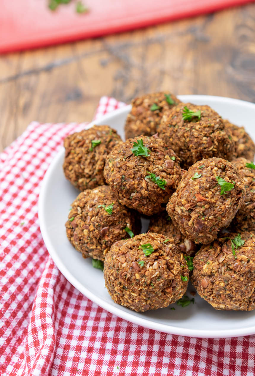 homemade vegan meatballs recipe