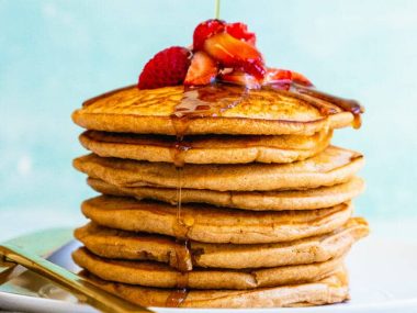homemade vegan pancakes recipe