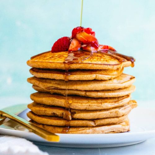 homemade vegan pancakes recipe