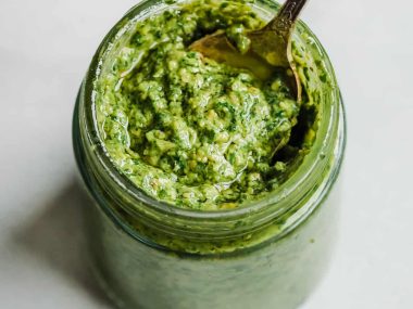 homemade vegan pesto recipe