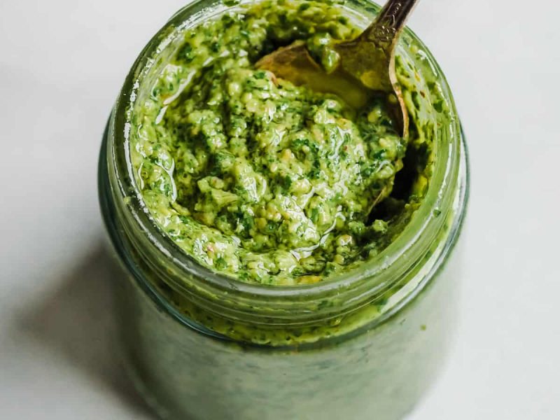 homemade vegan pesto recipe