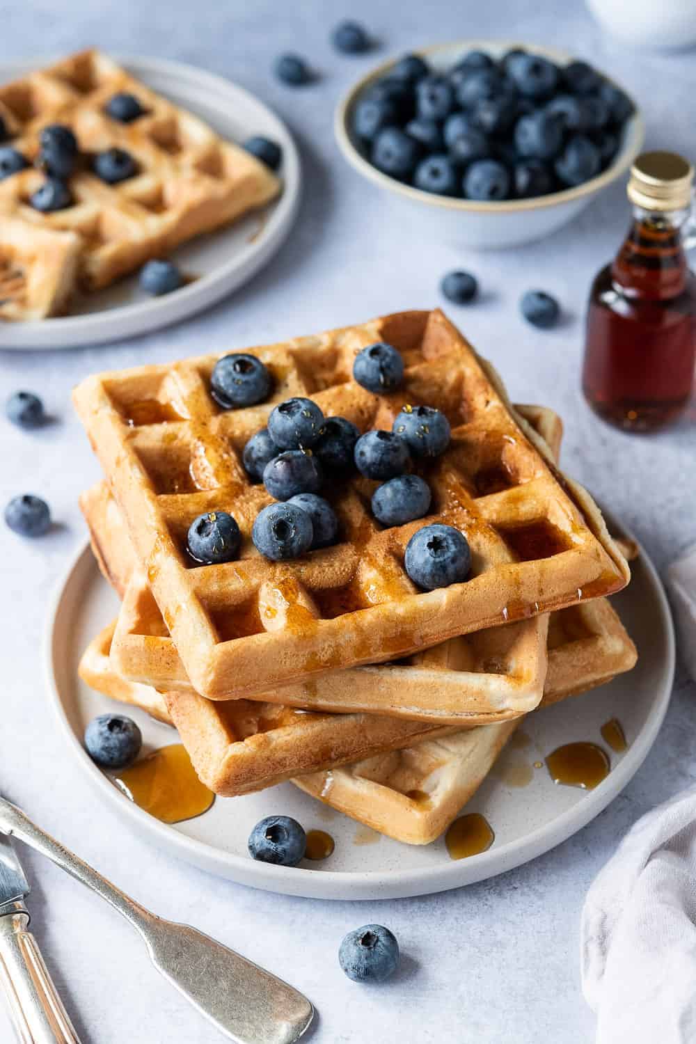 homemade vegan waffles recipe