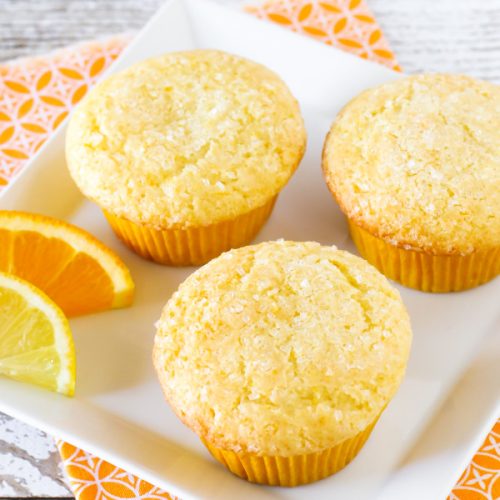 Vegan Lemon Muffins Recipe