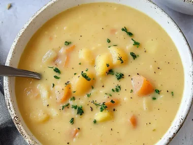 vegan potato soup recipe