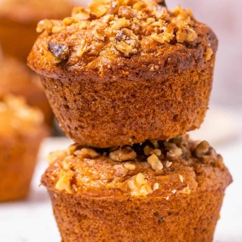 homemade Vegan Banana Muffins Recipe