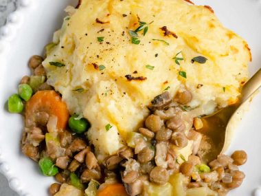 vegan shepherd's pie