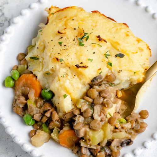 vegan shepherd's pie