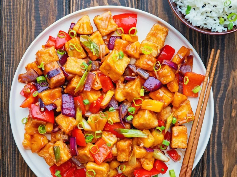 Special Vegan Pineapple Tofu Recipe