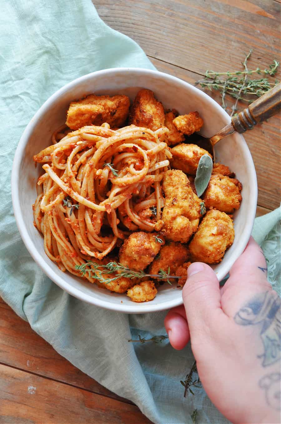 tofu pasta recipes