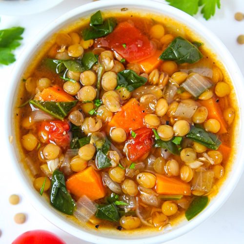 vegan lentil soup recipe