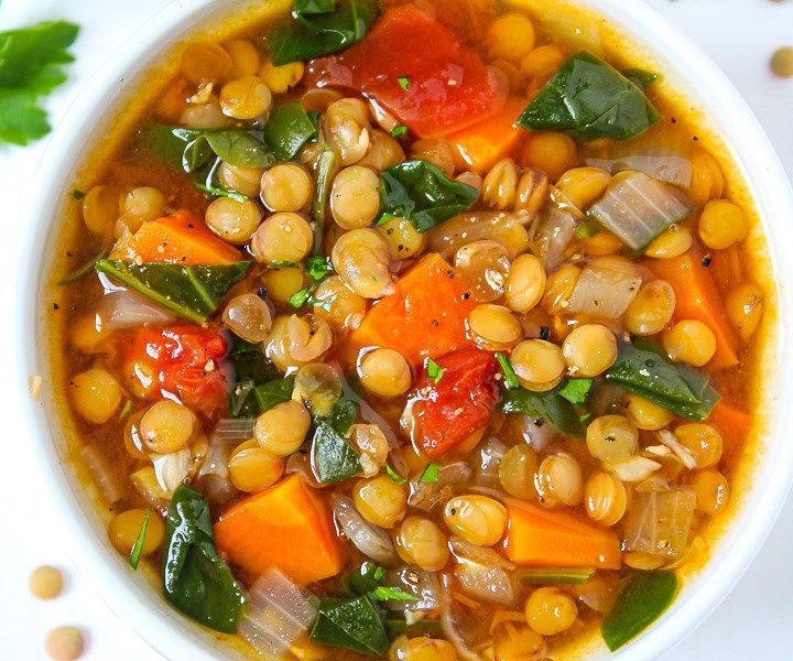 vegan lentil soup recipe