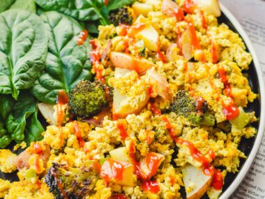 vegan tofu scramble recipe