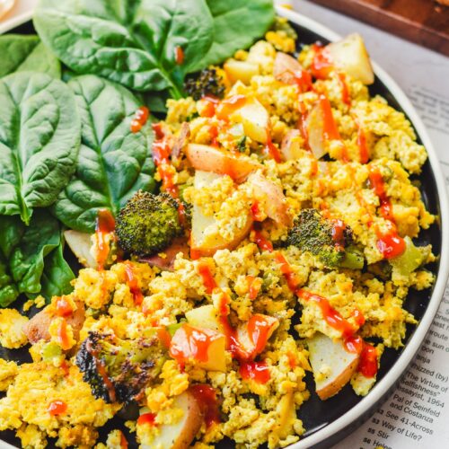 vegan tofu scramble recipe