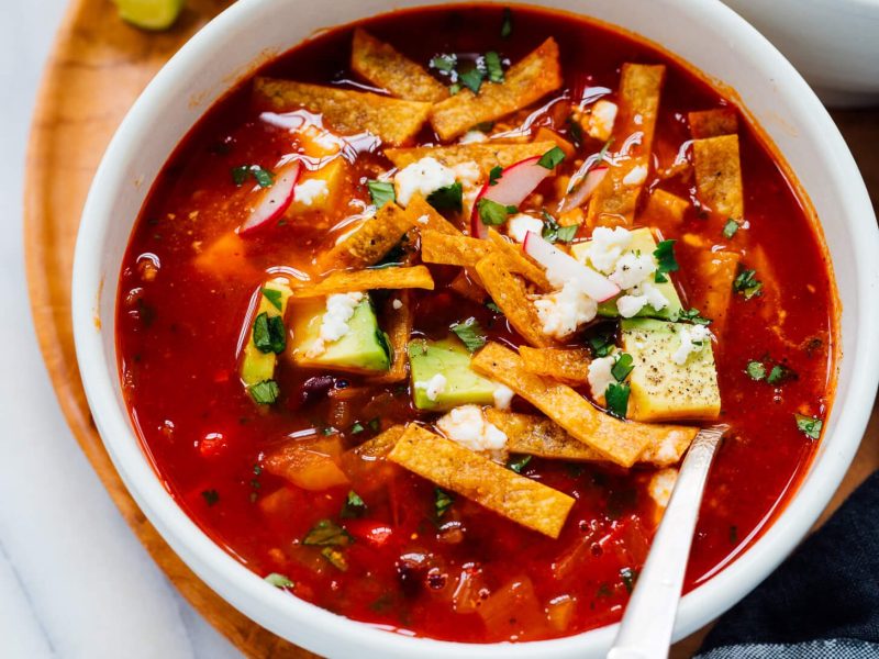 Best Vegan Tortilla Soup Recipe You Must Try