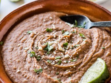 instant pot refried beans