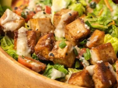 Homemade Vegan Tofu Salad Recipe