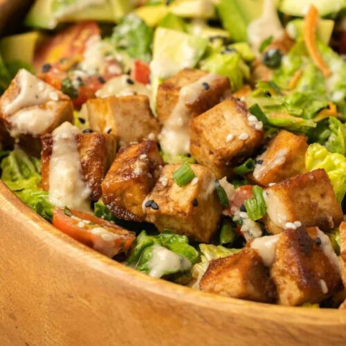 Homemade Vegan Tofu Salad Recipe