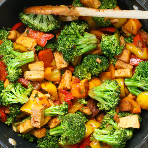 vegan tofu stir fry