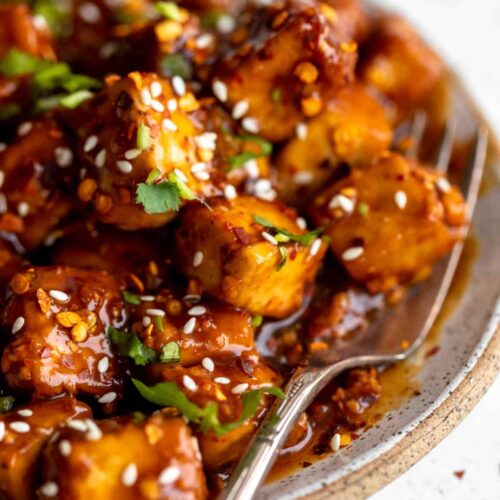 Air fryer tofu recipe