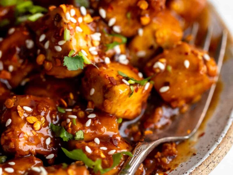 Air fryer tofu recipe