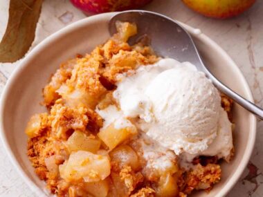 vegan apple crisp recipe
