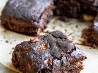 vegan banana brownie recipe