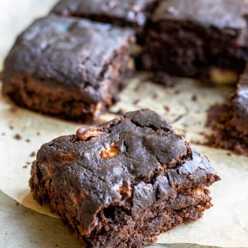vegan banana brownie recipe