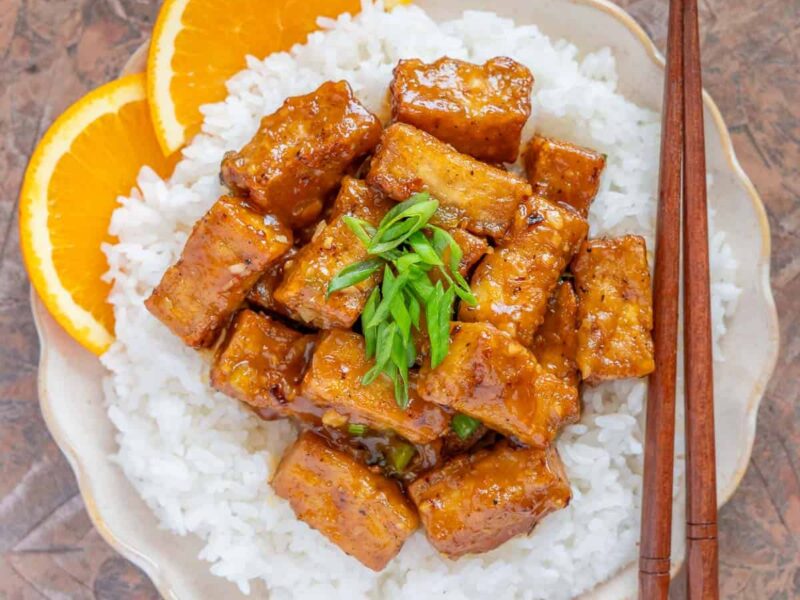 Orange Tofu recipe