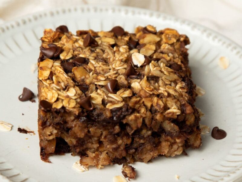 Homemade Vegan Baked Oatmeal Recipe