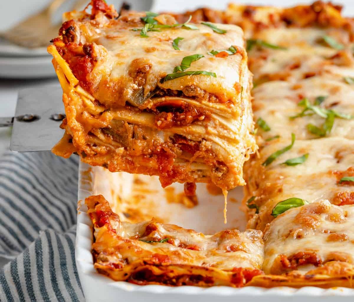 Homemade Vegan Lasagna