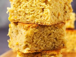 homemade vegan cornbread
