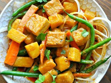 Pineapple Tofu recipe